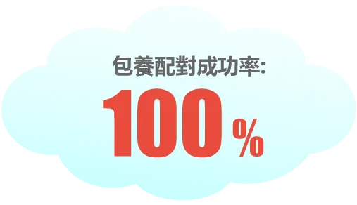 包養配對成功率:100%